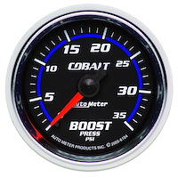Cobalt Boost Gauge 2-1/16", mechanical full sweep