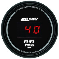 2-1/16" Sport-Comp Digital Fuel Pressure Gauge 0-100 psi