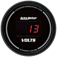 2-1/16" Sport-Comp Digital Voltmeter 8-18 volts