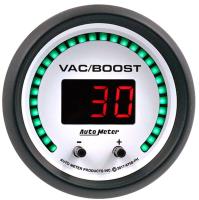 Phantom Elite Digital Vac/Boost / Fluid Pressure Gauge 2-1/16 in. - 2-Channel [0-1600 psi (110 Bar)]