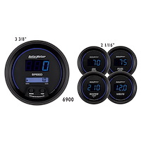 Cobalt Digital Gauge Kit Black Face