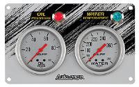 2-Gauge Race Panel Oil Pressure 0-100 psi
