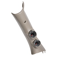 Dual Pillar Pod Kit w/Gauges 2010-12 Dodge Ram Kit Includes: