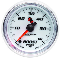 C2 Boost Gauge 2-1/16" Electrical (Full Sweep)