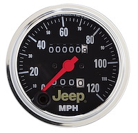 Officially Licensed Jeep Speedometer 3-3/8" Mechanical