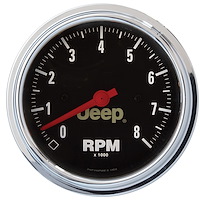 Officially Licensed Jeep Tachometer 3-3/8" Electrical