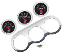 Mopar Classic Series Gauge Kit [Oil Pressure, Water Temperature, Voltage, Polished Gauge Panel]