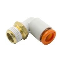 1/4 OD QUICK DISCONNECT TO 1/8 NPT THREAD RIGHT ANGLE