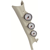 A-Pillar Triple Gauge Kit 2003-09 Dodge Ram
