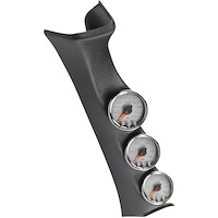 A-Pillar Triple Gauge Kit 2008-10 Ford Super Duty Powerstroke