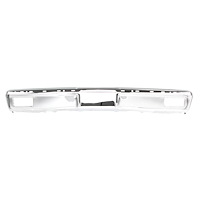 100-4081-2 Front Bumper with Impact Strip Holes, Chrome, 81-82 Chevy GMC Truck Blazer Jimmy Suburban