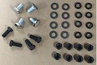 Front Bumper Mounting Bolts 1970-72 Chevy Chevelle