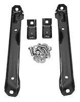 105-4071-4S Front Bumper Bracket Set, 71-72 Chevy Truck 4WD