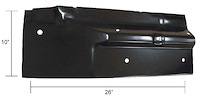 Rear Cab Floor (Repair Patch) for 1967-1972 GM C/K Series Pickup Trucks [Left/Driver Side] - Panel-26 W10