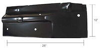 Rear Cab Floor (Repair Patch) for 1967-1972 GM C/K Series Pickup Trucks [Right/Passenger Side] - Panel-26 W10
