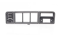 460-4573-BAC Black Dash Bezel with AC for 1973-1979 Ford F100, F150, F250, F350 Truck, 1978-1979 Bronco