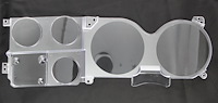 Gauge Lens for 1973-1987 GM Pickup, Blazer, Jimmy, Suburban without Clock [Clear Lens]