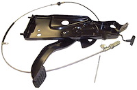69-72 Chevy GMC Pickup BlazerJimmy Suburban Emergency BrakePedal Assembly w/Cable