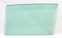 550-3468-TL Door Glass, Green Tint, LH, 68 GM A-Body Coupe & Convertible