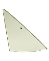 560-2067-CR Vent Glass, Clear, RH, 68-72 Dart