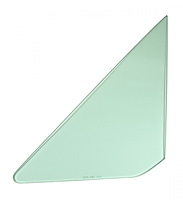 560-3464-TL Vent Glass, Green Tint, LH, 64-65 GM A-Body; 66-67 Chevelle 2/4DR Sedan (Post)