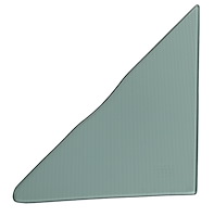 560-8963-T Vent Glass, Green Tint, LH or RH, 63-64 Ford Galaxie Fastback