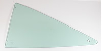 795-1468-TSL Quarter Glass, Green Tint, LH, 68-70 Plymouth B-Body 2DR Sedan (Post)