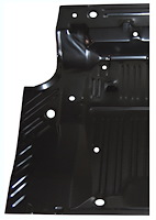 Steel Trunk Floor Pan - Half 1968-1970 B-Body