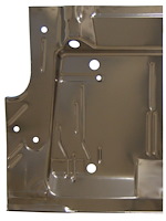 Steel Trunk Floor Pan - Half 1971-1974 Dodge Challenger