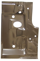 Steel Trunk Floor Pan - Half 1971-1974 Dodge Challenger
