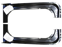 Trunk Gutter Set 1970-74 Barracuda