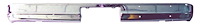 990-4073-1 Rear Bumper w/o Impact Strip Holes 1973-1980 GM C/K Fleetside Pickup/Blazer/Jimmy/Suburban [Chrome]