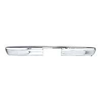 990-4081-2 Rear Bumper w/ Impact Strip Holes, Chrome, 81-87 Chevy GMC Truck Fleetside Bed; 81-91 Blazer Jimmy Suburban