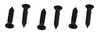 H-120 Headlamp Bezel Screw Set for 1967-1968 Chevy Camaro