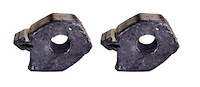 J-4068 Hood Side Bumpers 2 Piece Set 66-67 Chevy II Nova