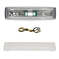 P-DLK004 Dome Lamp Assembly for 1968-1972 Chevy El Camino, 1968-1969 Buick Skylark Wagon, Sedan