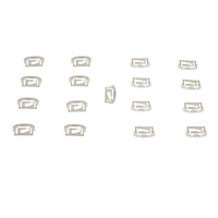Front Windshield Molding Clip Set 1975-1981 GM F-Body