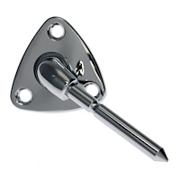 Sun Visor Support Fits Select 1970-1981 GM Models [Chrome]