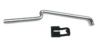 W-074 Door Lock Rod with Clip for 1970-1981 Chevy Camaro, Pontiac Firebird