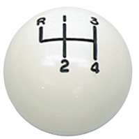 White 4 Speed Ball 5/16