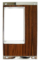W-370E Console Shift Plate, Manual Trans without Pattern, 69 Camaro