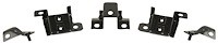 W-557 Rear Bumper Bracket Set for 1970-1972 Chevy Camaro