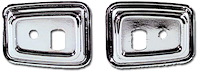 68-69 F-Body Deluxe Door Grab Handle Bezels Pair