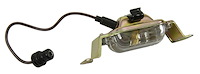 W-684 License Plate Lamp Assembly for 1970-1972 Chevy Chevelle; 1970-1971 Full-Size Chevy Car