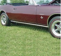 Lower Body Spear w/Mount 1967-69 Camaro