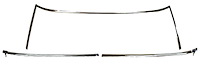 Windshield Molding Set 1967-69 Camaro/Firebird Couple
