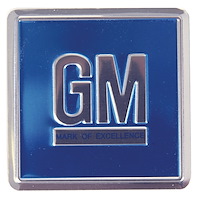 Mark of Excellence Door Jamb Emblem for 1968-1970 GM Models [Embossed Metal]