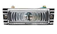 X135-4047-1 Park Lamp Assembly 12V Clear Lens LH or RH 47-53 Chevy Trucks Suburban