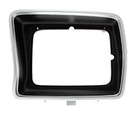 Headlamp Bezel for 1978-1979 Ford Bronco, F-100, F-150, F-250 [Square, Left/Driver Side]