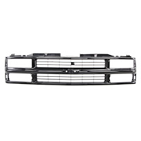 X150-4094-22 Grille Shell Black Composite Headlight 94-98 Chevy C/K Trucks SUV